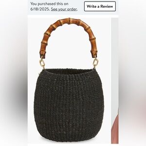 Clare V.  Pot de Miel top handle bag